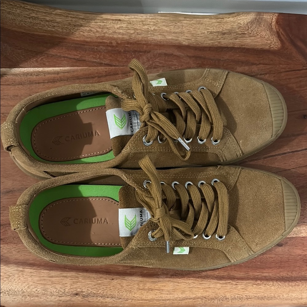 Cariuma Brown Suede Sneakers Womens 11